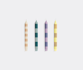 Hay 'Stripe Candle' set of four, pastel MULTICOLOUR HAY121STR498MUL