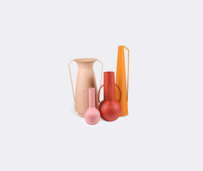 POLSPOTTEN 'Roman' vase, set of four, sunset PINK POLS22VAS863PIN