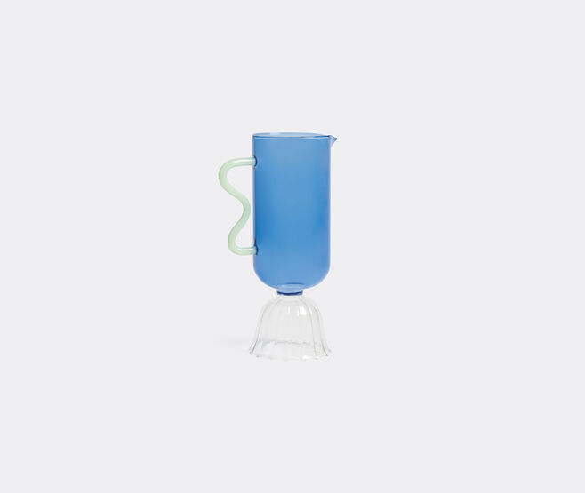 &k Amsterdam 'Tulip' carafe, blue MULTICOLOUR AMST25CAR352MUL