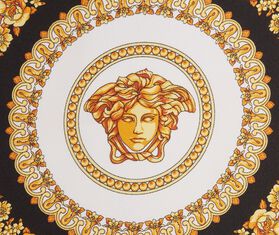 Versace 'Crete De Fleur' silk cushion MULTICOLOUR VERS22CUS173MUL