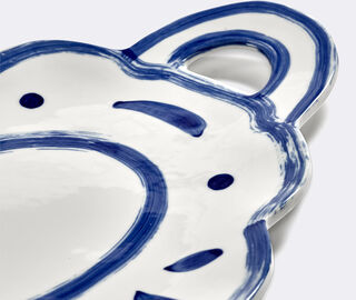 Serax 'Line-Up 03' platter, blue and white WHITE SERA26SER228WHI