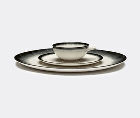 Serax &#39;D&eacute;&#39; espresso cup, variation A, set of two, white and black WHITE SERA24ESP957WHI