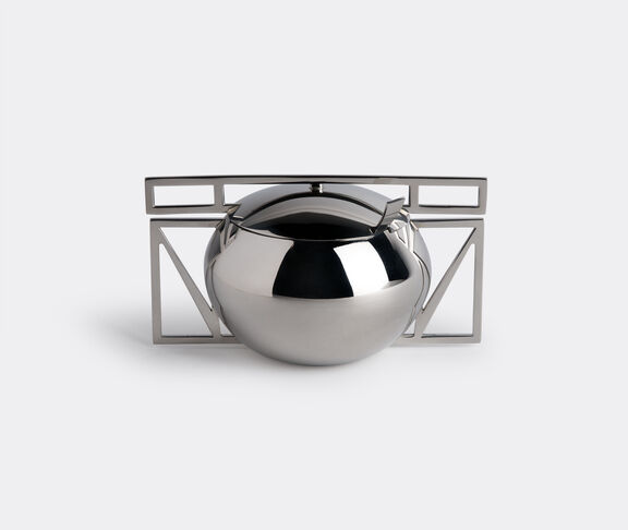 Riva 'Trama' sugar bowl and spoon Stainless steel ${masterID}
