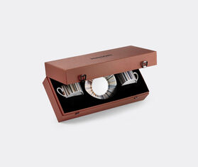 Missoni 'Stripes Jenkins' teacup and saucer, set of two, beige MULTICOLOUR MIHO22STR217MUL