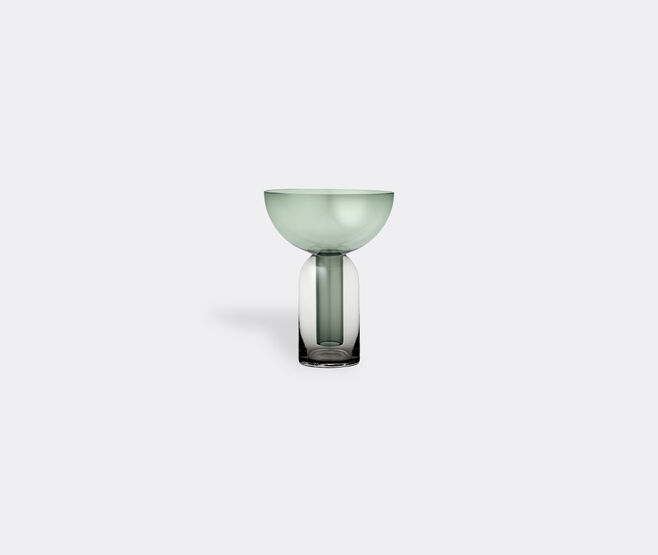 AYTM 'Torus' vase, small, forest green BLACK AYTM23TOR432GRN
