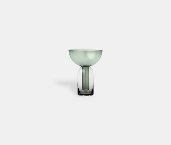 AYTM 'Torus' vase, small, forest green black and forest AYTM23TOR432GRN