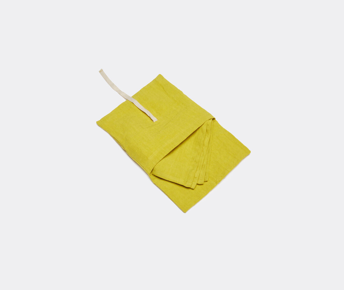 Shop Once Milano Table Linens Yellow Uni