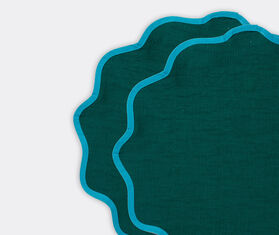 La DoubleJ 'Cloud' tablemat, set of two, green GREEN LADJ23CLO979GRN