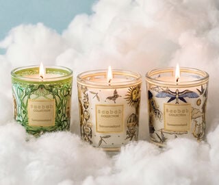 Baobab Collection 'Tomorrowland' candle, set of three, multicolor MULTICOLOUR BAOB26TRI670MUL