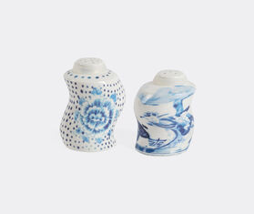 Seletti 'Classics on Acid, Dots &amp; Ginger' spice shaker set, white and blue MULTICOLOUR SELE25POR097MUL
