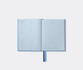 Smythson '2026 Soho' weekly diary with pocket, Nile blue BLUE SMYT25PAS963BLU