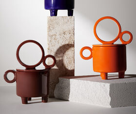 C&#39;era Fragrance &#39;Cachi Cup&#39; candle, orange ORANGE CERA24CAC086ORA