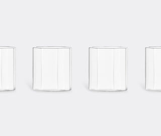 Ichendorf Milano 'Octave' water glass, set of four, clear TRANSPARENT ICMI26OCT086TRA