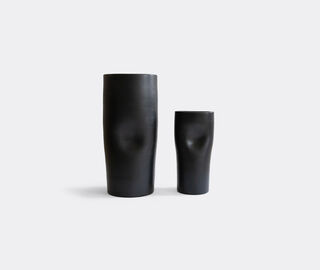 Origin Made 'Portal Vase', large BLACK ORMA22POR129BLK