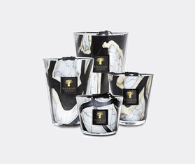 Baobab Collection &#39;Stones Marble&#39; candle, medium WHITE BAOB23STO051MUL