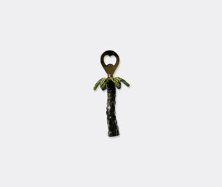 Les-Ottomans 'Palm' bottle opener, brown and green MULTICOLOUR OTTO26BOT645MUL