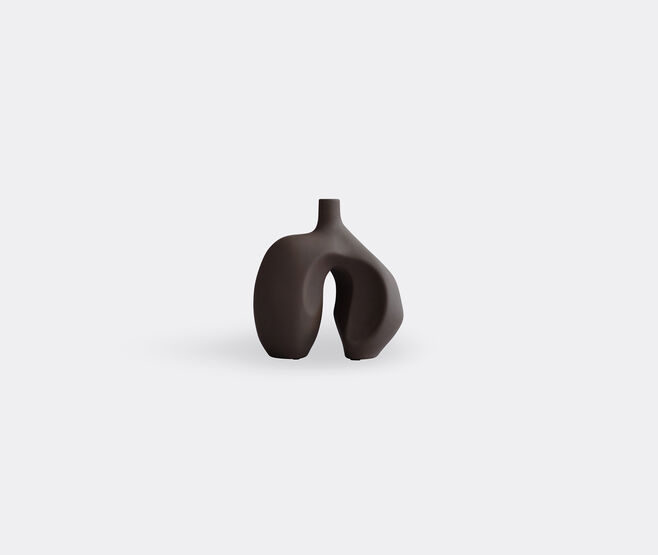 101 Copenhagen 'Ni' vase, small, chocolate brown BROWN COPH26NIV473BRW
