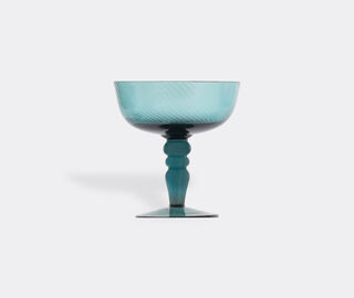 Bitossi Home 'Diseguale' goblets, set of six, blue and green MULTICOLOUR BIHO22SET509MUL