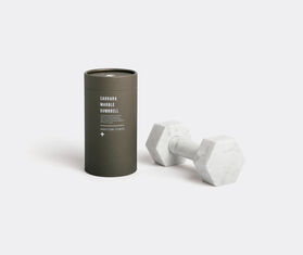 Addition Studio Marble dumbbell, carrara WHITE ADDI18MAR260WHI