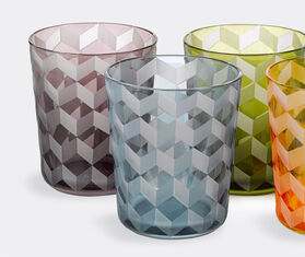 POLSPOTTEN 'Blocks' tumbler, set of six MULTICOLOUR POLS22TUM482MUL