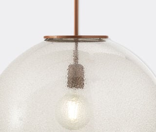 Cassina 'Bollicosa' pendant lamp, grey, US plug GREY CASS21BOL995GRY