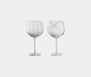 NasonMoretti 'Tolomeo' red wine glass, set of six TRANSPARENT NAMO24TOL239TRA