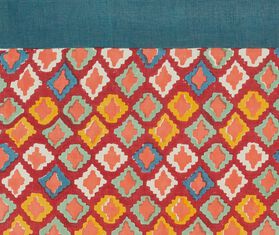 Lisa Corti &#39;Lisa Bouquet&#39; beach towel, cream MULTICOLOUR LICO23SAR145MUL