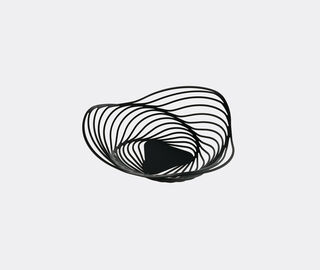 Alessi 'Trinity' basket, black BLACK ALES20TRI764BLK