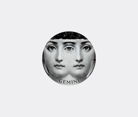 Fornasetti 'Tema e Varazione N.350, Gemini' wall plate MULTICOLOUR FORN24ZOD270MUL