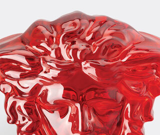 Rosenthal 'Medusa Lumiere' paperweight, red RED ROSE21206113RED