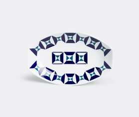 Sargadelos &#39;Pax&aacute;rica Monf&eacute;rico&#39; large oval platter MULTICOLOUR SARG15LAR149BLU