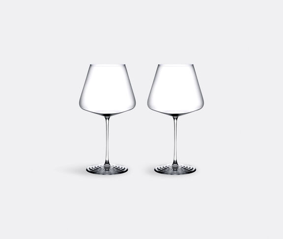Nude 'Splash' red wine glass, set of two, clear undefined ${masterID} 2