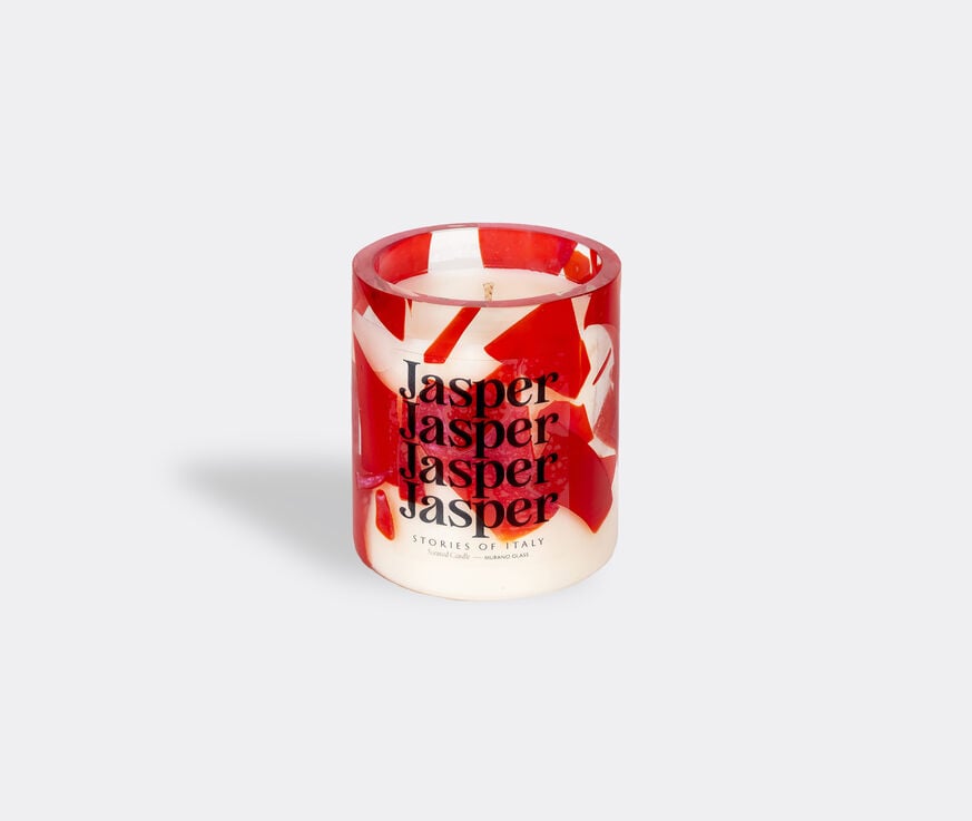 Stories of Italy 'Jasper' candle Red STLY22JAS610RED