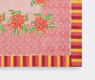 Lisa Corti 'Camelia Magenta' tablecloth, pink PINK LICO23TAB589MUL