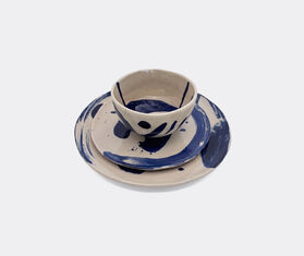 Serax 'Sophia' dinner set, set of twelve, blue BEIGE SERA26DIN690BEI