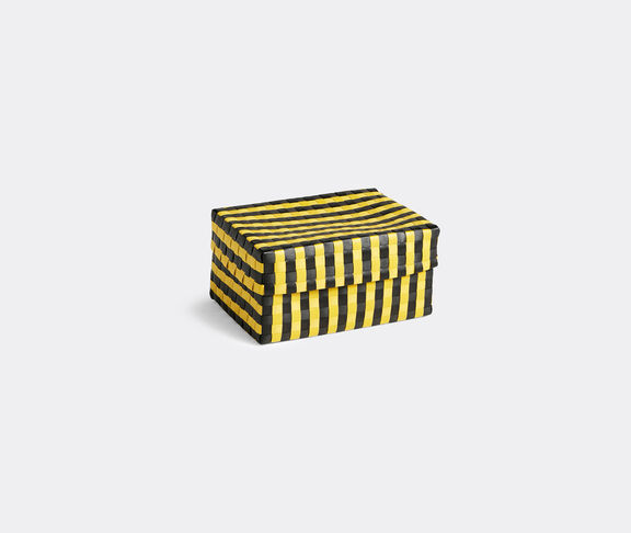 Hay 'Maxim' stripe box, small Yellow, black ${masterID}