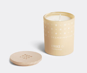 Skandinavisk 'Lykke' scented candle with lid YELLOW SKAN20LYK083YEL