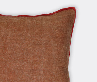 Pomax 'Alpha Opposites' cushion, cinnamon and red MULTICOLOUR POMA26ALP229MUL