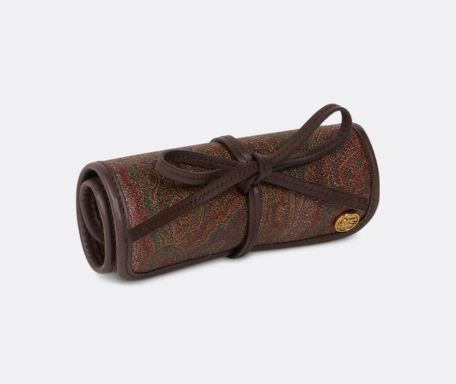 ETRO Home Interiors 'Arnica' jewelry roll, red RED ETRO26ARN707RED