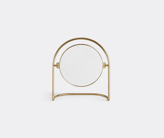 Audo Copenhagen 'Nimbus Table Mirror' BRASS MENU21NIM543BRA