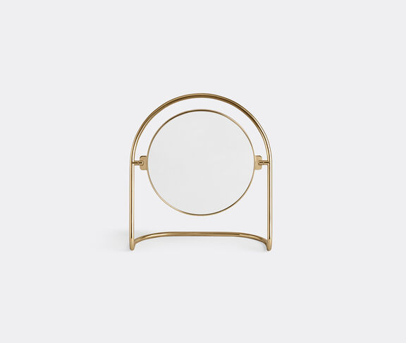 Audo Copenhagen Nimbus Table Mirror, Polished Brass undefined ${masterID} 2
