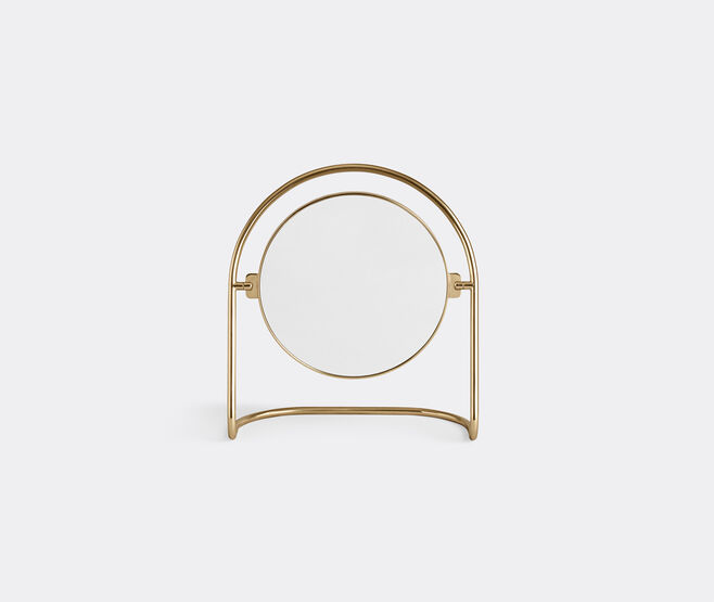 Audo Copenhagen 'Nimbus Table Mirror' BRASS MENU21NIM543BRA