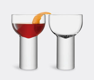 LSA International 'Boris' Nick &amp; Nora glass, set of two TRANSPARENT LSAI22BOR432TRA