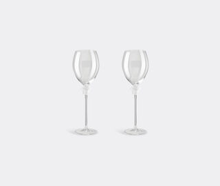 Rosenthal 'Medusa Lumiere' red wine glass TRANSPARENT ROSE22MED410TRA