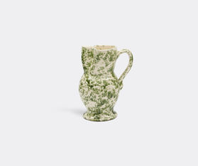 Cabana &#39;Speckled&#39; pitcher, green and white GREEN CABA23SPE729GRN