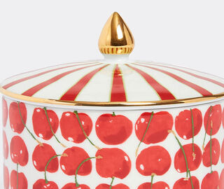 La DoubleJ 'Cherries' goodie jar, ivory IVORY LADJ25GOO724MUL