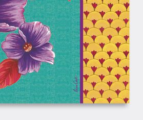 Lisa Corti 'Masonite' rectangular placemat, set of two, azalea yellow YELLOW LICO23MAS370MUL