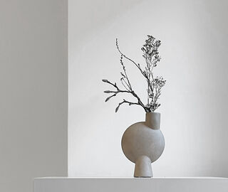 101 Copenhagen 'Sphere' bubl vase, medium, taupe TAUPE COPH24SPH713GRY