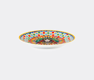 Dolce&amp;Gabbana Casa 'Carretto Siciliano' dessert plate, set of two MULTICOLOUR DGCA22SET521MUL