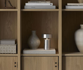 Audo Copenhagen &#39;Column Table Lamp&#39; portable, USB plug MULTICOLOUR MENU22COL571SIL